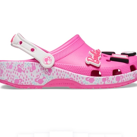Barbie x Crocs | Electric Pink Classic Clog - Picture 2 of 6